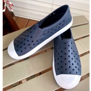 Harper Canyon Kids Water‎ Shoes Slip On Sneakers Navy Blue White Size 2 NWOT